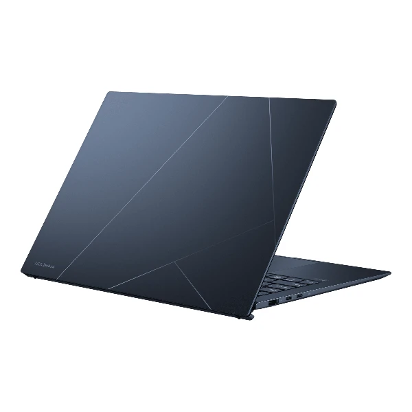 Asus Zenbook 13 UX5304MA Ponder Blue laptop back view